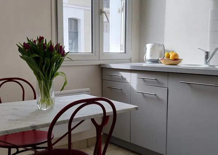 Bel Calme Confort Entierement Equipe דירה *